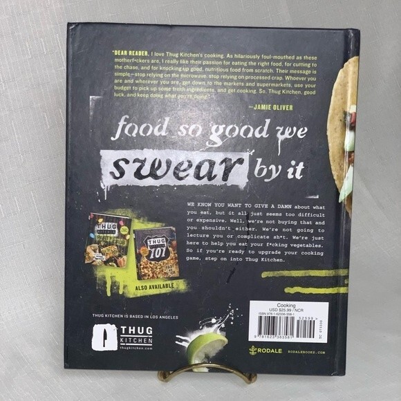 THUG KITCHEN Official Cookbook Eat Like You Give a F - Picture 3 of 8
